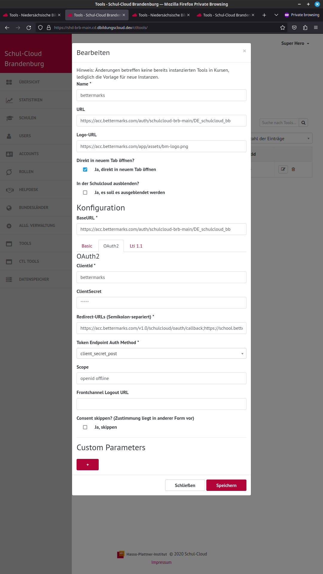 brb-main configuration